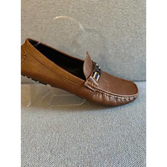 Guess men’s driving loafer size 10 brown slipper comfortable casual shoe main image 7